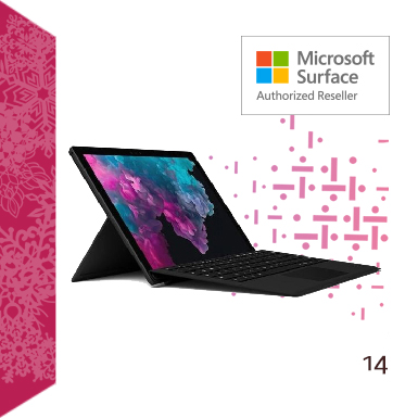 14. Dezember
Microsoft Bundle Surface Pro 6 i7/8/256 Black & Type Cover